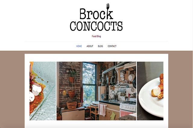 Image of Brock Concocts's homepage